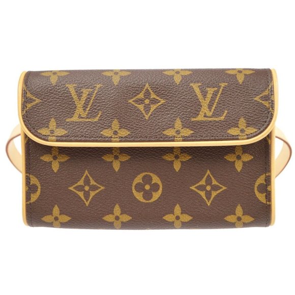 Louis Vuitton Pochette Florentine Bum Bag #XS Monogram Canvas, Leather